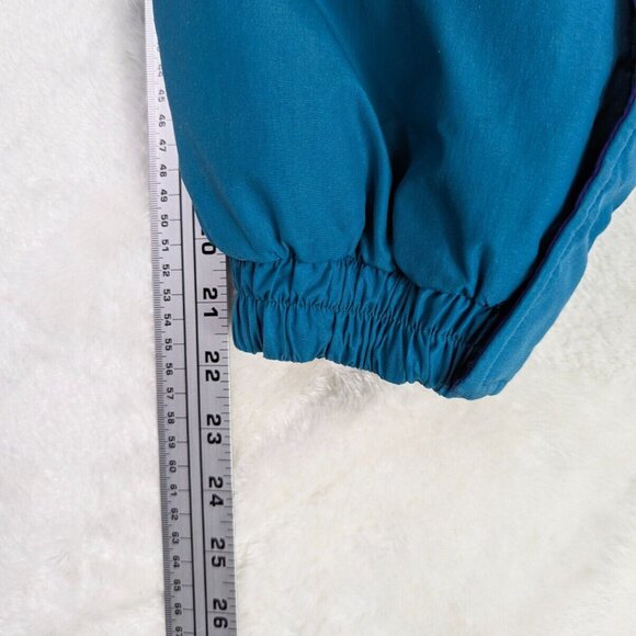 Vintage LL Bean Kids Thinsulate Ski Overalls Blue Youth Small 8 Insulated - Picture 12 of 13